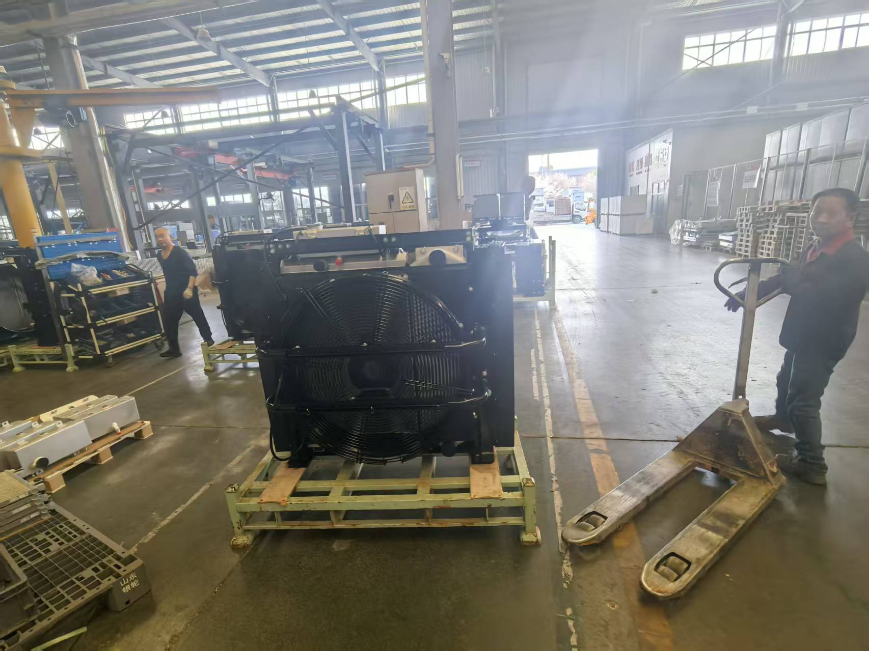 工程机械复合冷却模块总成