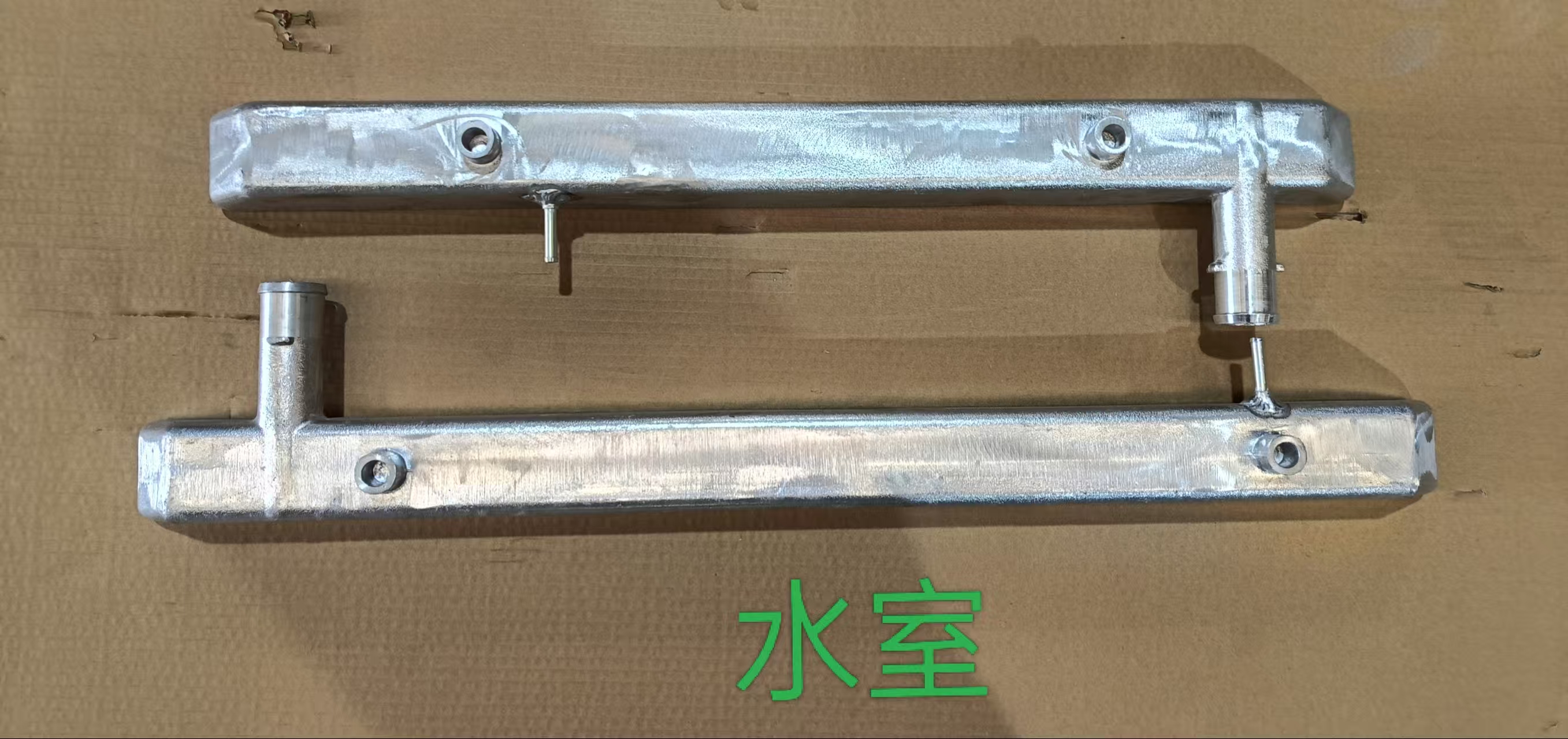 重载设备散热器铝合金水室